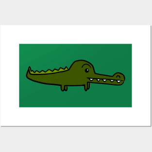 Crocodile Find Posters and Art